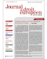Journal de droit européen - 2024/1