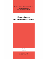 Revue belge de droit international - 2022/1-2