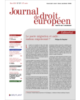 Journal de droit européen - 2024/3