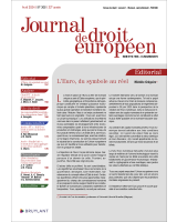Journal de droit européen - 2024/4