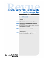 Revue générale de fiscalité luxembourgeoise - 2023/3