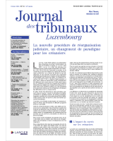 Journal des tribunaux Luxembourg - 2024/1