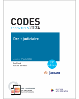 Code essentiel - Droit judiciaire 2024
