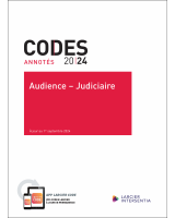 Code annoté - Audience - Judiciaire 2024