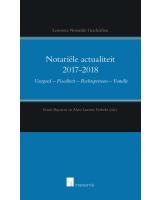 Notariële actualiteit 2017-2018