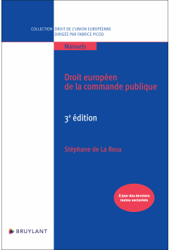 Droit européen de la commande publique