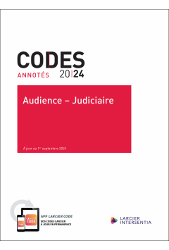 Code annoté - Audience - Judiciaire 2024