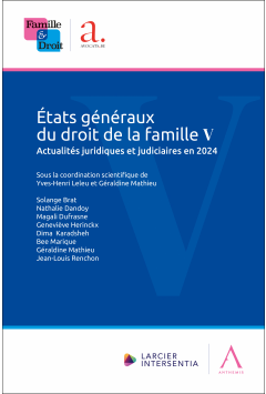 États généraux du droit de la famille V