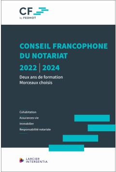 Conseil francophone du notariat 2022-2024 - Deux ans de formation