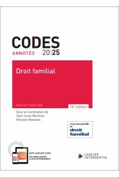 Code annoté - Droit familial 2025