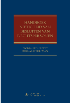 Handboek nietigheid van besluiten van rechtspersonen (gebonden)