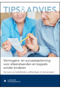 Vermogens- en successieplanning voor alleenstaanden en koppels zonder kinderen