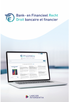 Bank- en Financieel Recht – Droit bancaire et financier