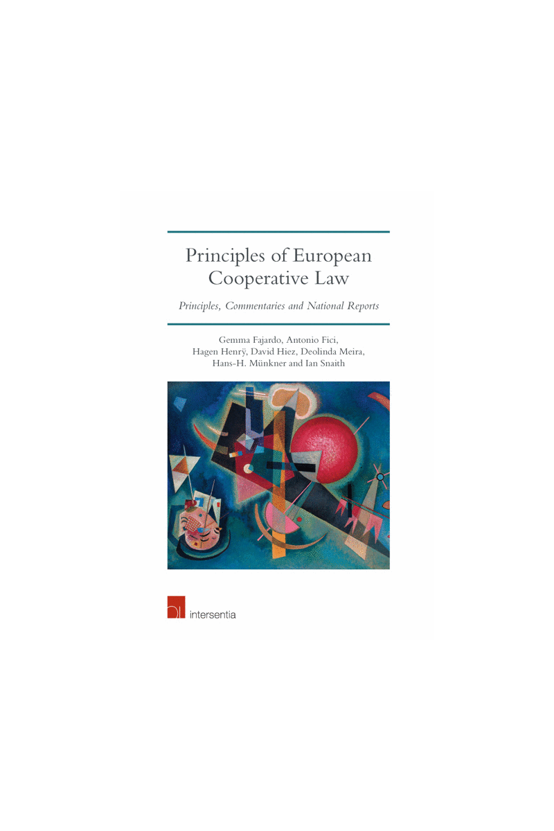 Cooperative　Book　Law　European　of　Principles　Larcier-Intersentia