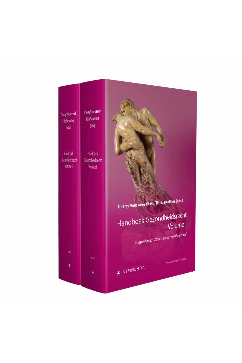 Centimeter bescherming woestenij Handboek gezondheidsrecht set vol I en II (tweede editie) ~ Boek ~  Larcier-Intersentia