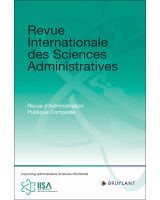 Revue Internationale des Sciences Administratives