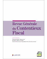 Revue générale du contentieux fiscal