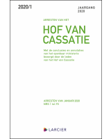 Arresten van het Hof van Cassatie