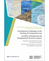 Contemporary Challenges to the Teaching of Comparative Law