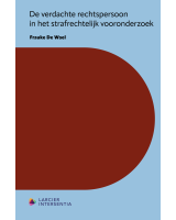 De verdachte rechtspersoon in het strafrechtelijk vooronderzoek