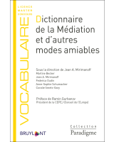 Dictionnaire de la médiation et d’autres modes amiables