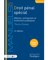 Droit pénal spécial