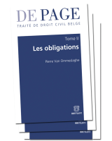 Traité de droit civil belge – Tome II : Les obligations. Volumes 1 à 3