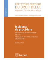 Incidents de procédure