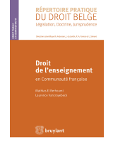 Droit de l'enseignement