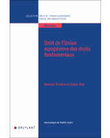 Manuel de droit de l'Union européenne des droits fondamentaux