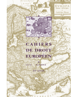 Cahiers de droit européen 2018/1