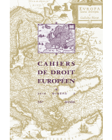 Cahiers de droit européen 2018/2