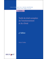 Traité de droit européen de l'environnement et du climat