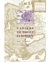 Cahiers de droit européen 2020/1