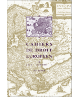 Cahiers de droit européen 2021/1