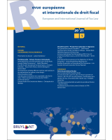 Revue européenne et internationale de droit fiscal 2021/1