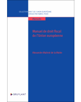 Manuel de droit fiscal de l'Union européenne