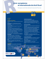 Revue européenne et internationale de droit fiscal 2021/3