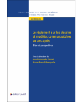 Le règlement sur les dessins ou modèles communautaires 20 ans après