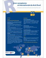 Revue européenne et internationale de droit fiscal 2021/4