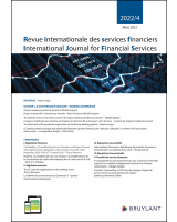 Revue internationale des services financiers 2022/4