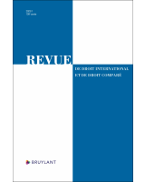 Revue de droit international et de droit comparé 2023/1