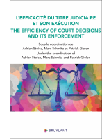 L'efficacité du titre judiciaire et son exécution