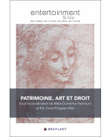 Patrimoine, art et droit