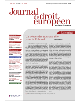 Journal de droit européen - 2024/6