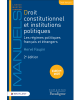 Droit constitutionnel et institutions politiques