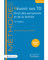 Réussir ses TD - Droit des personnes et de la famille