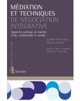 Médiation et techniques de négociation intégrative