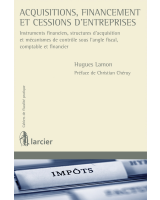 Acquisitions, financement et cessions d'entreprises