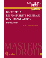 Droit de la responsabilité sociétale des organisations (RSO)